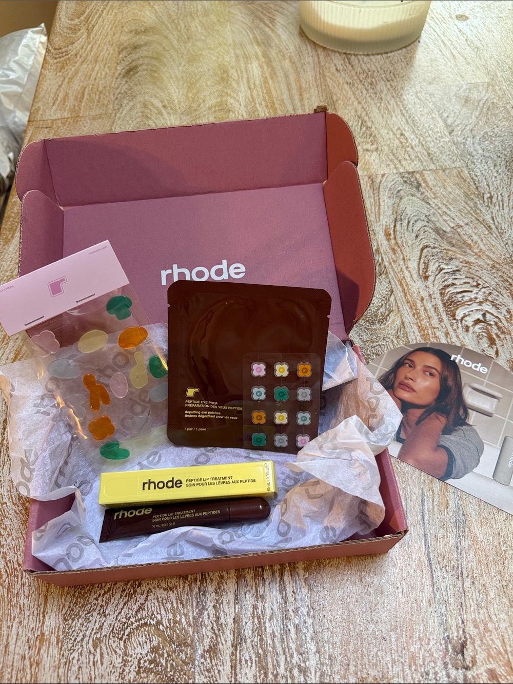 RHODE Caramelized banana Lip Treatment SET